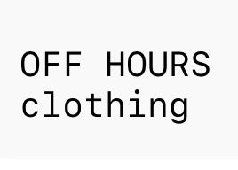 Off Hours Clothing